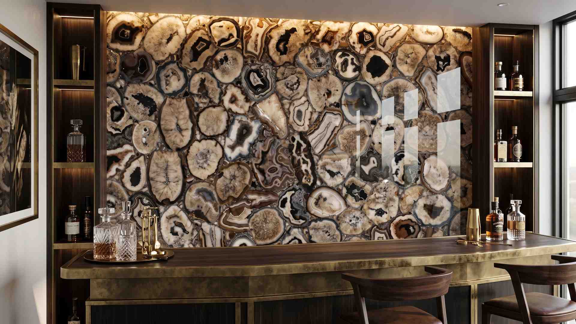 Agate Black Jumbo — Application