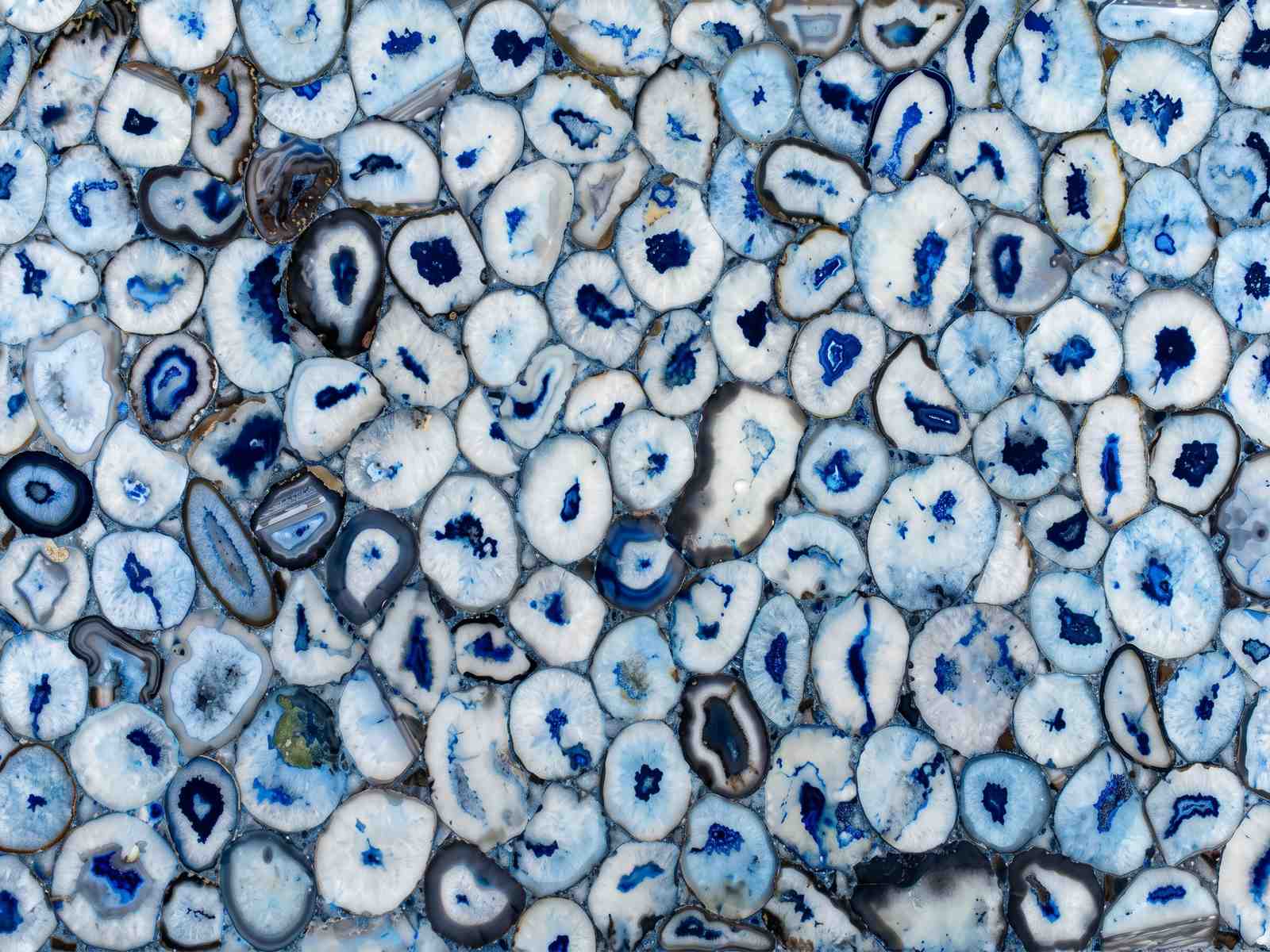Agate Blue Jumbo — Detail